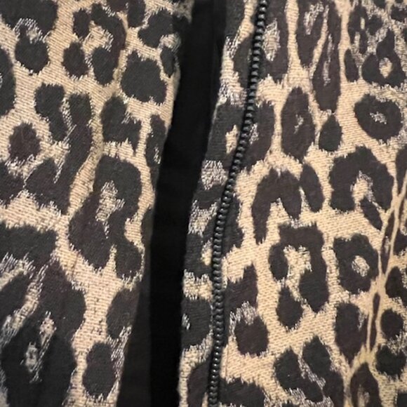 Zara Woman Ladies Leopard Print 3/4 Coat - Picture 4 of 8